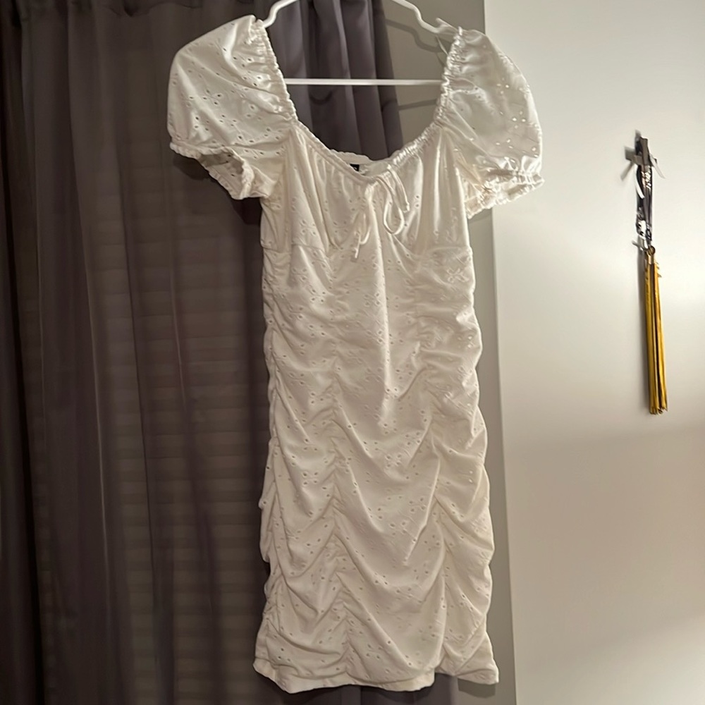 White Mini Bodycon Dress